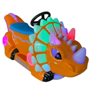 Kids Amusement Animatronic Dinosaur Ride Walking Happy Rides on Animal for Sale