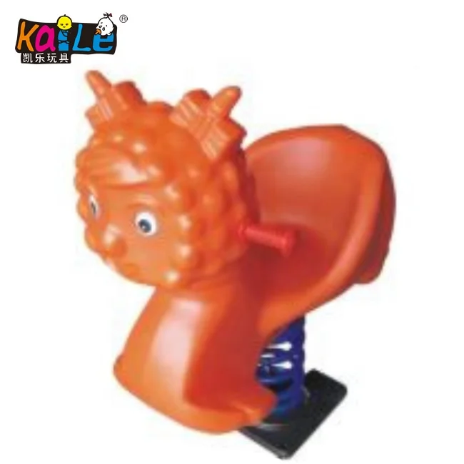 Kids Animal Cartoon Ride On Toy Outdoor Playground Plastic Spring Rocking Horse