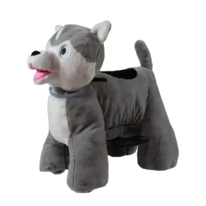 Kids Animal Rider Plush Riding Horse Toy Electric Animal Ride for Mall