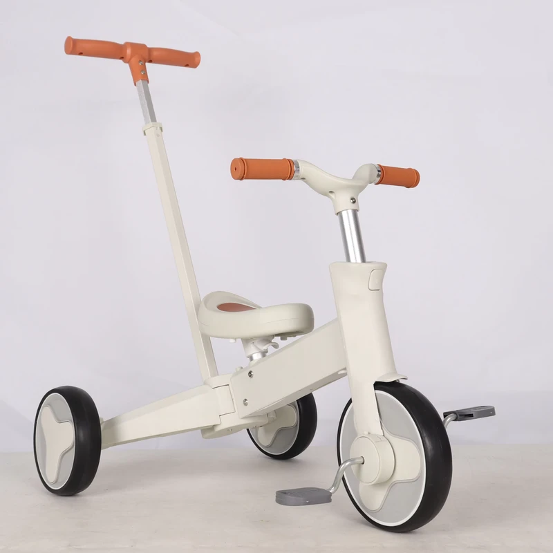 Kids Baby 3 in 1 Tricycle Stroller with Reinforced Carbon Steel Frame Scooters & Bike for Children's Walking Balance Bicycle