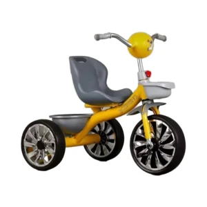 Kids’ Baby Tricycle with 3 Big Wheels Lightweight Plastic Frame for Ages 2 6 Safe Ride