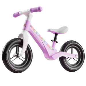 Kids Balance Bicycle Colorful Electric Complete Bike for Children’s Training Made of Durable Nylon