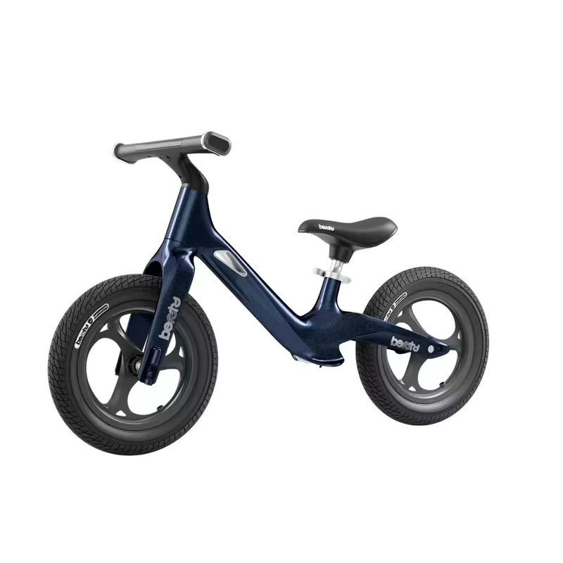 Kids Balance Bike 12" Magnesium Alloy Hubs Frame Baked Paint Finish High Strength Nylon Handlebars Touch Sensitive Switch 5 7