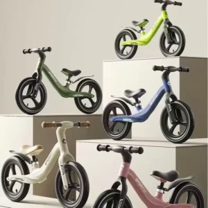 Kids Balance Bike 14 Inch and 12 Inch PVC Frame Pedalless for 1-6 Years Old