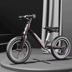 Kids Balance Bike Magnesium Alloy No Pedal Balance Bike Adjustable Seat Anti-slip Tire Safe Outdoor