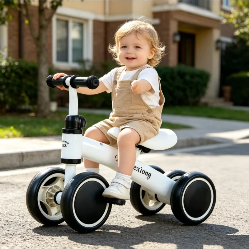 Kids Balance Bike No Pedal Toddler Walking Training Gliding Car for Boys Girls Outdoor Sports