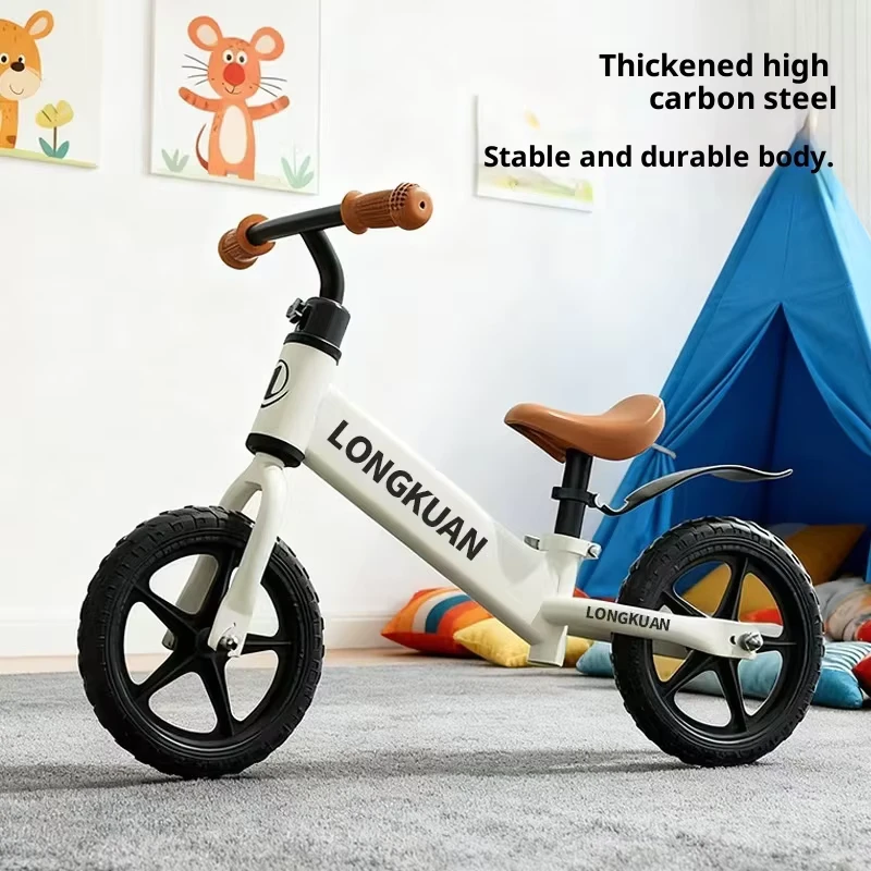 Kids Balance Bike No Pedal Two-Wheel Scooter Model 001 Made in China for 1-3-6 Year Olds