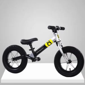 Kids Balance Bike Steel Frame Single Speed for 3-5 Year Olds No Pedals Baby Walking & Running Bike
