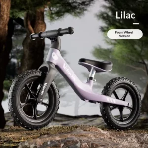 Kids Balance Bike with Ordinary Pedal Nylon Fiberglass Frame Single Speed for Age 5 7