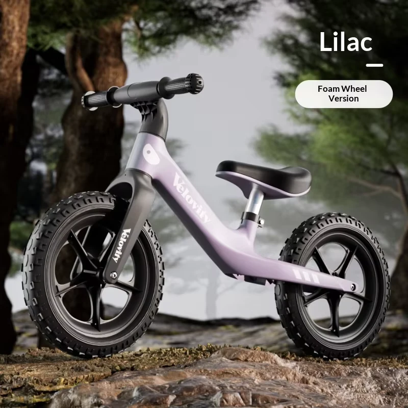 Kids Balance Bike with Ordinary Pedal Nylon Fiberglass Frame Single Speed for Age 5 7