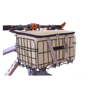 Kids Bike Basket Front Rear Basket for Tricycle Bicycle Folding Picnic Baskets