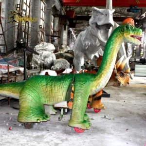 Kids Dinosaur Ride Animal Shopping Mall Playground Walking Ride on Dinosaur Game Rides