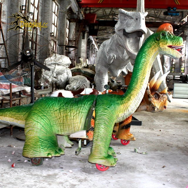 Kids Dinosaur Ride Animal Shopping Mall Playground Walking Ride on Dinosaur Game Rides