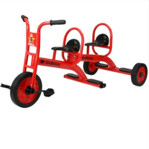Kids Double Tricycle Anti Slip Safe Kindergarten Pedal Bike