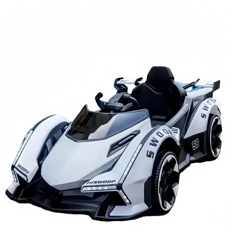 Kids Dual Drive Electric Ride On Car ABS Material Battery Powered Outdoor Use