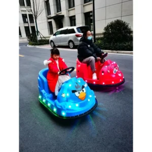 Kids Electric Amusement Ride Equipment for Indoor Play Center and Kids Gym Children’s Play Equipment Bumper Car with Music