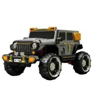 Kids Electric Car 12V 4WD Off Road Electric Ride On Car with Remote Control LED Lights Music for Toddlers