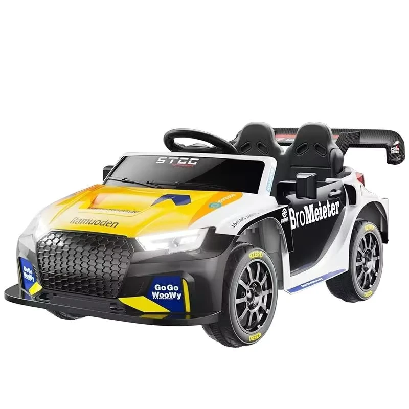 Kids Electric Car Children Toy Car Battery Operated Kids Ride on Car for Girls and Boys with Remote Control LED Lights Cool Car