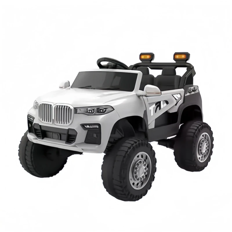 Kids Electric Car with Remote Control 2 Seats Kids Car Electric with Music Light 12V Battery Car for Children