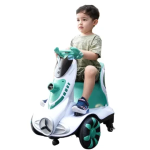 Kids Electric Motorcycle Balance Bike 6V4.5A Battery Powered Small Wheel Size for Baby Toys and Kids Bike Ride Cars to Ride 360