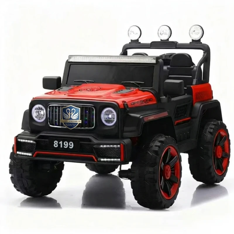 Kids Electric Off Road Ride On Car 4 Wheel Remote Control Double Seat Battery Powered 2 4 5 7 Years