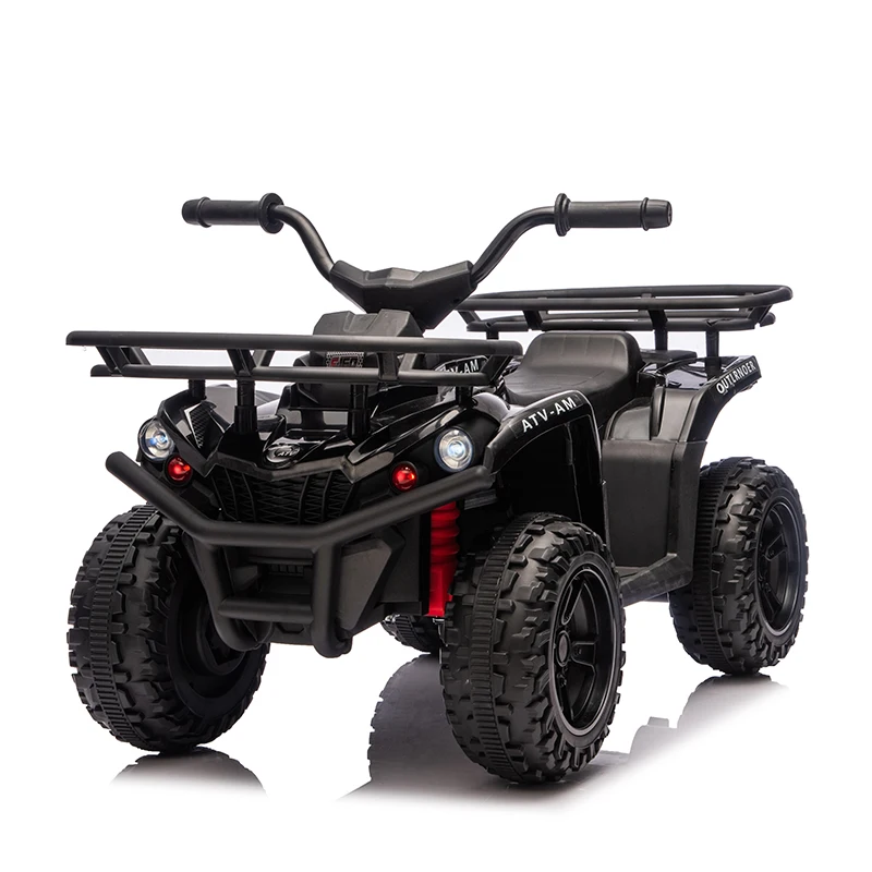 Kids Electric Quad Motorcycle Toy Battery Powered Ride On ATV Electric Car for Kids Girls Plastic Baby Car