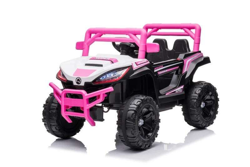 Kids Electric Ride On Car 12V Battery Powered UTV Buggy Off Road SUV 2 Seater Motorized Remote Control Vehicle Toy Gift