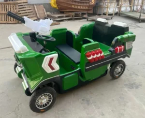 Kids Electric Ride On Car 2 Seater Toy for Amusement Park Rental