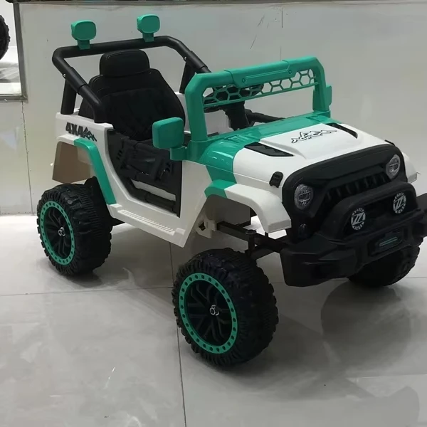 Kids Electric Ride On Car Rechargeable Remote Control Vehicle for Children Unisex UTV Plastic Material Battery Powered