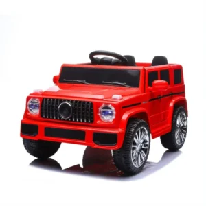 Kids Electric Ride-On Car with Remote Control LED Headlights Music Player & Horn Soft Start Plastic Construction