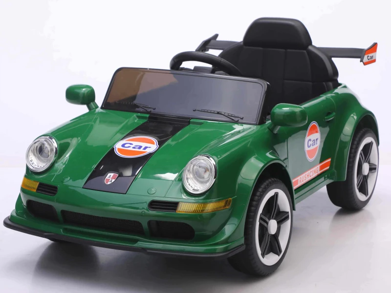 Kids Electric Ride on Car 12V Battery Powered Children Toy Car Remote Control 4 Wheels Kids Driving Vehicle with Safety Seat