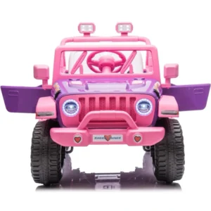 Kids Electric Ride on Car 2 Seater Battery Powered Toy Car Plastic Body with Music for Children Age 3+