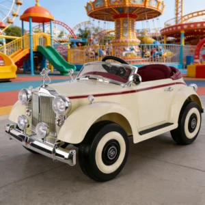 Kids Electric Ride on Car with Remote Control Plastic Material Educational Toy for 2-8 Years Old