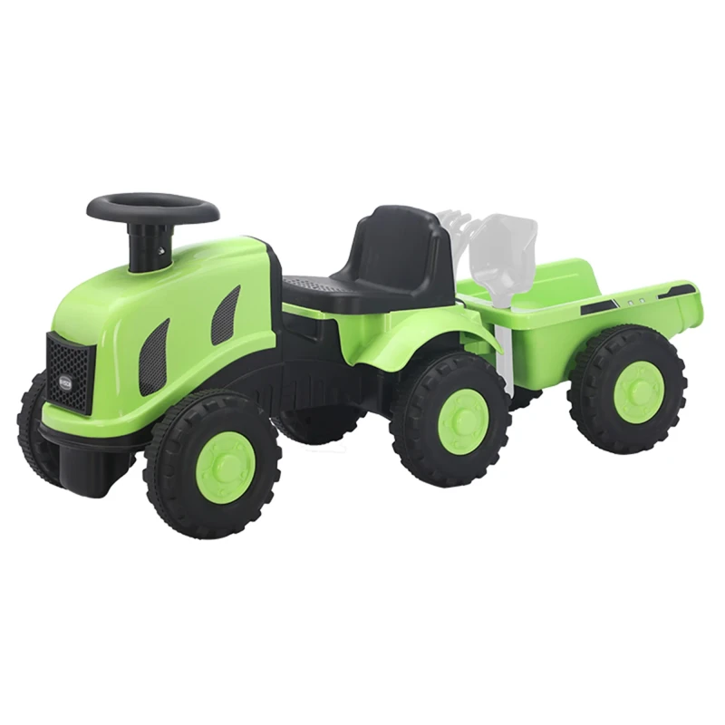 Kids Electric Ride on Truck HSD-6605 Battery Powered Toy Car with Storage Trunk for Children