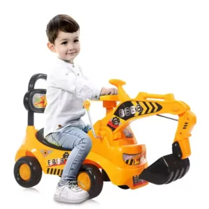 Kids Electric Swing Car Battery Operated 4 Wheel Ride On Toy for 2 to 8 Years Old Baby Push Car