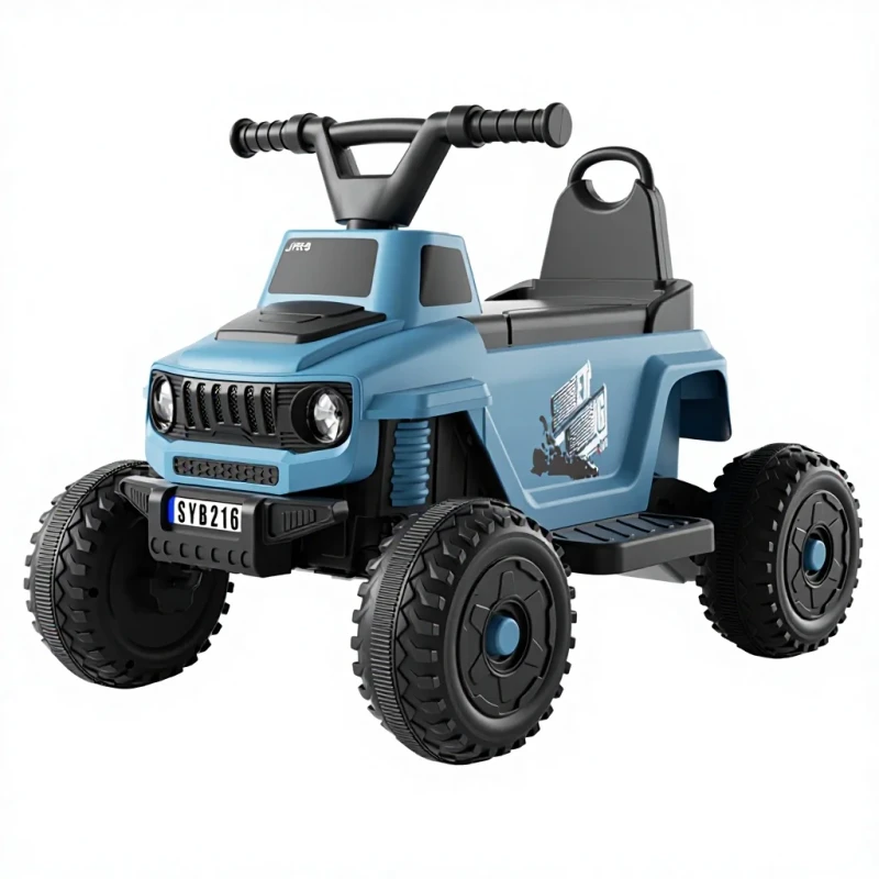 Kids Electric Vehicle Ride on Car Stroller Battery Powered Walker for Children 2 4 Years Baby Remote Control Car
