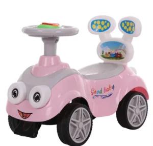 Kids Foot to Floor Baby Ride on Car Push Sliding Along Electronic Trolleys Toy Cars for Kids Children to Drive