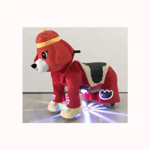 Kids Game Mechanical Zippy Ride On Animal Battery Operated Toy Cars Kids Plush for Plaza