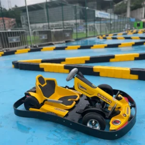 Kids Go Kart Compatible Frame Car Racing 3 Gears 35km/h Electric Go Kart for Kids Adults