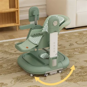 Kids High Chair Travel Infant Comfortable Armchair Portable Baby Rocker Chair Adjustable High Chair Baby Dinning Feeding Chair