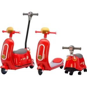 Kids High End Scooter Lightweight Luxury Design with Bluetooth Music for Ages 6-12 Years MODERN
