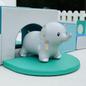 Kids Indoor Bouncy Jumper Inflatable Ride on Toy for Toddlers Inflatable Animal Hopper