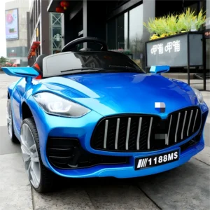 Kids Outdoor Adventure 4×4 Ride On Car (3 12Y) Parental Remote Control ABS Anti Collision Unisex (Red Blue Optional)
