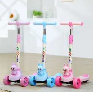 Kids Pedal Tricycle Scooter 3 Wheel Anti Tip Structure and Comfortable Seat for 3 15 Year Kids