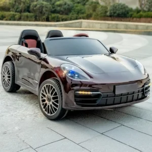 Kids Playing 4 Wheel Electric Ride On Car ABS Material Battery Powered Remote Control Colorful Lights Music for Ages