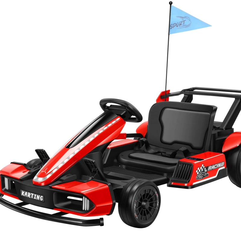 Kids Popular Drift Kart Goft Car Ride On Cars for Children Electric Toy for Outdoor Use