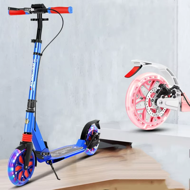 Kids Portable Balance Scooter 2 Wheels Kick Scooter