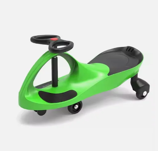 Kids Push Car Plastic Happy Baby Ride On Toy Car Foot to Floor Baby Swing Car