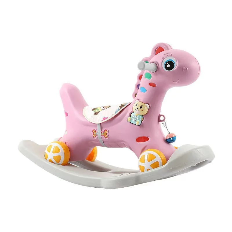 Kids Push Car Plastic Ride on Baby Toy Car Foot to Floor Baby Swing Car with Handle
