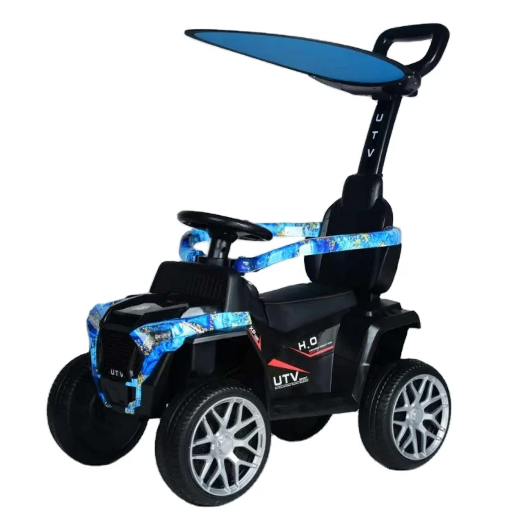 Kids Push Car Plastic Ride on Baby Toy Car Foot to Floor Baby Swing Car with Handle